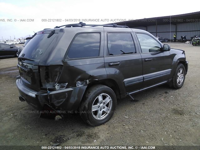 1J4HS48N66C148661 - 2006 JEEP GRAND CHEROKEE LAREDO/COLUMBIA/FREEDOM BROWN photo 4