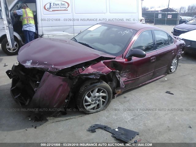 1G2NF52FX3C157058 - 2003 PONTIAC GRAND AM SE1 MAROON photo 2