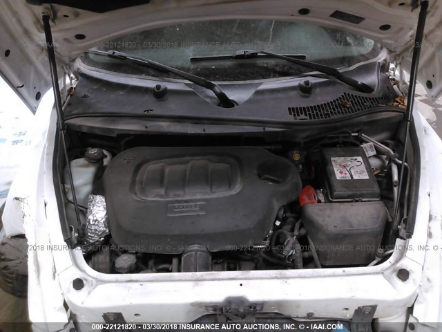 3GNBAAFW7BS533537 - 2011 CHEVROLET HHR LS WHITE photo 10