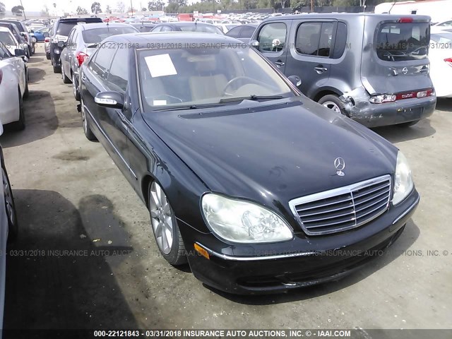 WDBNG70J04A408936 - 2004 MERCEDES-BENZ S 430 BLACK photo 1