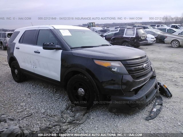 1FM5K8AR9EGC49631 - 2014 FORD EXPLORER POLICE INTERCEPTOR WHITE photo 1