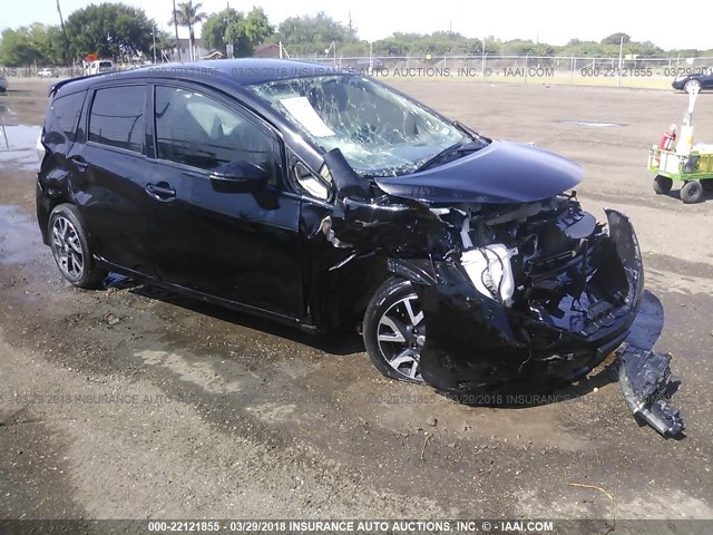 3N1CE2CP3GL391325 - 2016 NISSAN VERSA NOTE S/S PLUS/SV/SL/SR BLACK photo 1