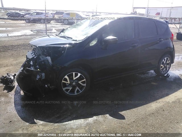 3N1CE2CP3GL391325 - 2016 NISSAN VERSA NOTE S/S PLUS/SV/SL/SR BLACK photo 2
