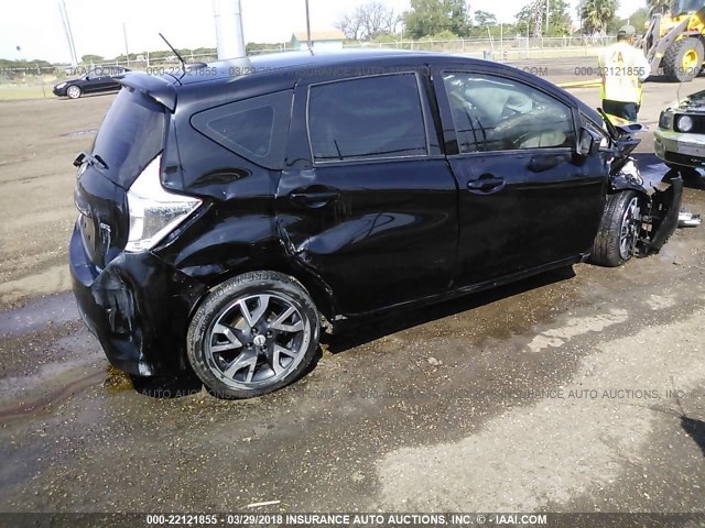 3N1CE2CP3GL391325 - 2016 NISSAN VERSA NOTE S/S PLUS/SV/SL/SR BLACK photo 4