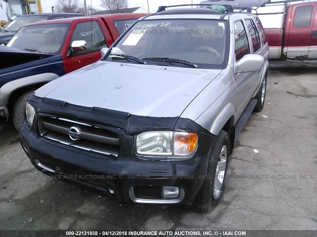 JN8DR09Y43W822614 - 2003 NISSAN PATHFINDER LE/SE GRAY photo 2