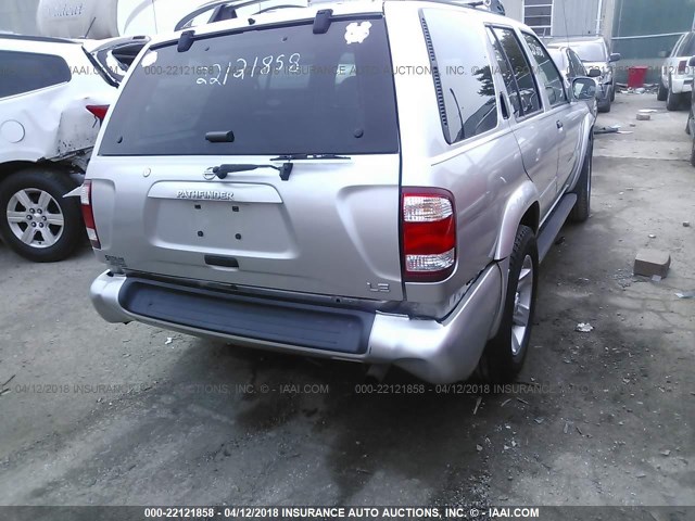 JN8DR09Y43W822614 - 2003 NISSAN PATHFINDER LE/SE GRAY photo 4