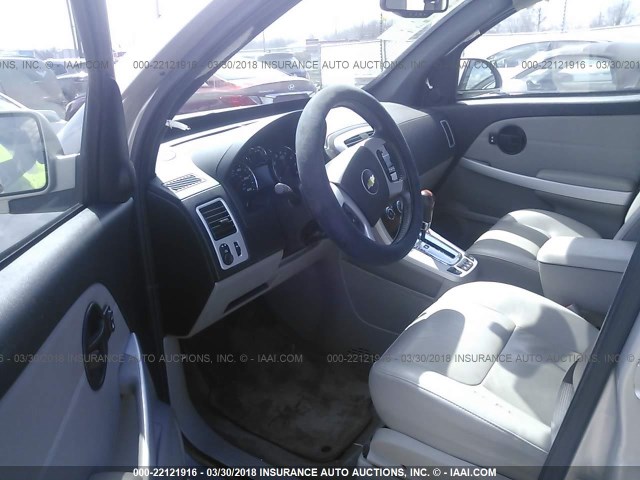 2CNDL73F486075588 - 2008 CHEVROLET EQUINOX LTZ SILVER photo 5