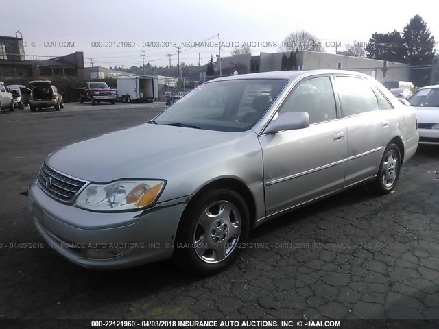 4T1BF28B34U381376 - 2004 TOYOTA AVALON XL/XLS SILVER photo 2