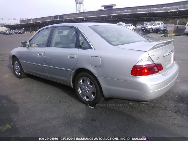 4T1BF28B34U381376 - 2004 TOYOTA AVALON XL/XLS SILVER photo 3