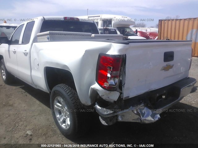 1GCVKREC3FZ370130 - 2015 CHEVROLET SILVERADO K1500 LT WHITE photo 6