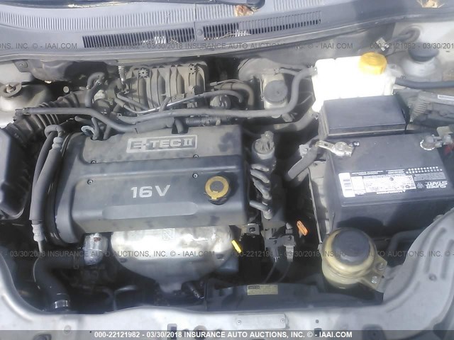 KL1TD56668B042867 - 2008 CHEVROLET AVEO LS 银色 照片 10