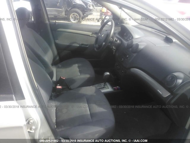 KL1TD56668B042867 - 2008 CHEVROLET AVEO LS 银色 照片 5