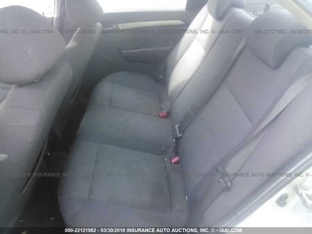 KL1TD56668B042867 - 2008 CHEVROLET AVEO LS 银色 照片 8