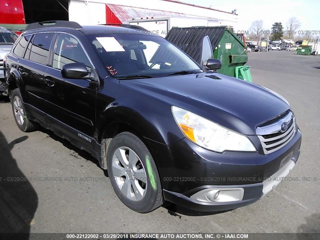 4S4BRBJC4B3381450 - 2011 SUBARU OUTBACK 2.5I LIMITED GRAY photo 1