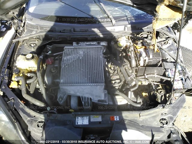 JM1BK34M291228073 - 2009 MAZDA SPEED 3 BLACK photo 10