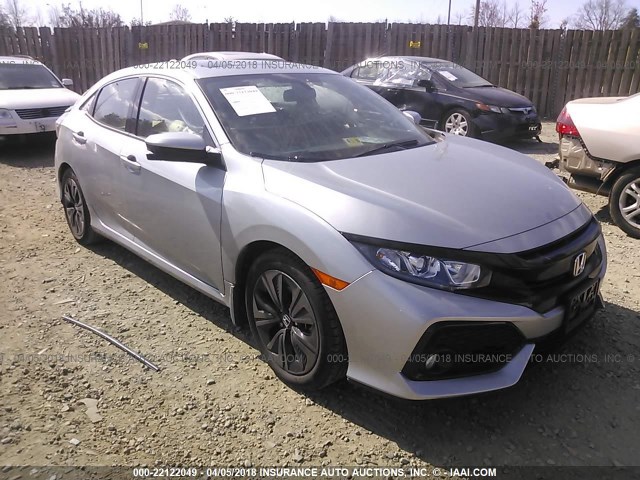 SHHFK7H77HU216230 - 2017 HONDA CIVIC EXL 灰色 照片 1