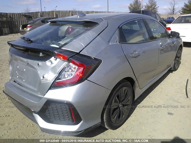 SHHFK7H77HU216230 - 2017 HONDA CIVIC EXL GRAY photo 4