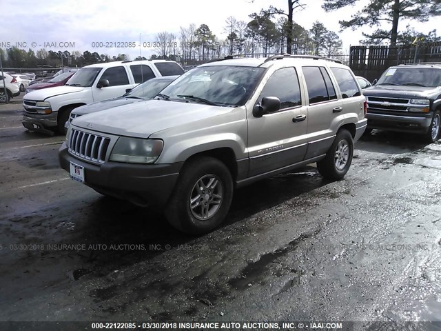 1J4GX48S54C121385 - 2004 JEEP GRAND CHEROKEE LAREDO/COLUMBIA/FREEDOM SILVER photo 2