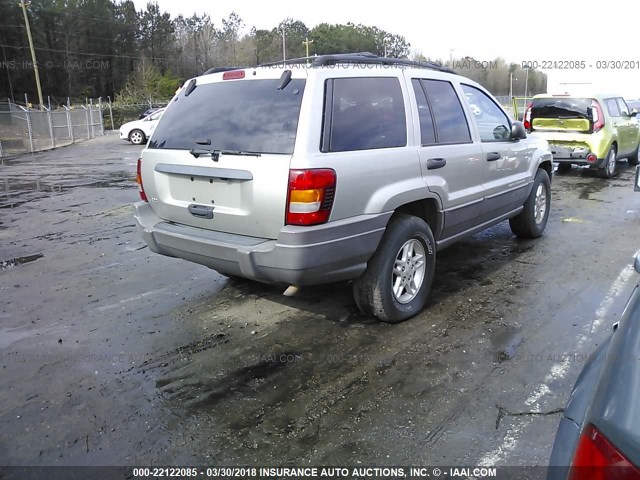 1J4GX48S54C121385 - 2004 JEEP GRAND CHEROKEE LAREDO/COLUMBIA/FREEDOM 银色 照片 4