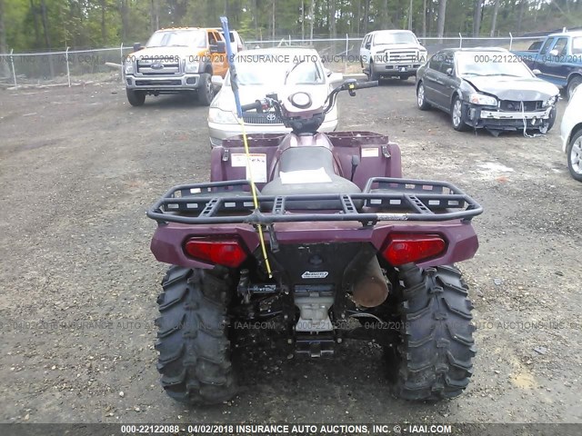 4XASEG502HA644771 - 2017 POLARIS SPORTSMAN 450 H.O. UTILITY EDITION MAROON photo 6