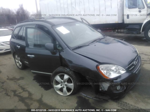 KNAFG526987194175 - 2008 KIA RONDO LX/EX GRAY photo 1