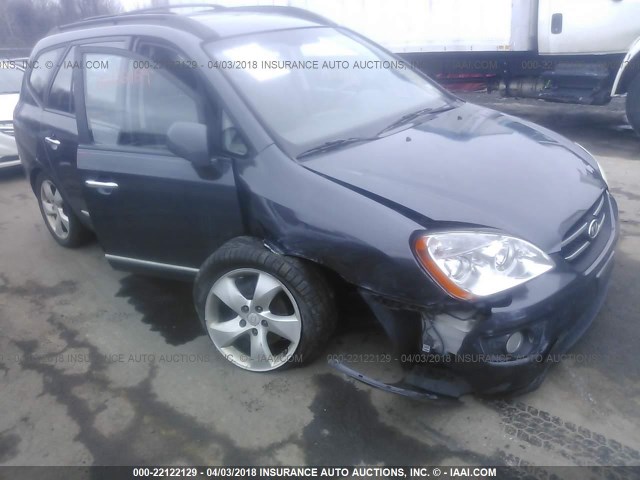 KNAFG526987194175 - 2008 KIA RONDO LX/EX GRAY photo 6