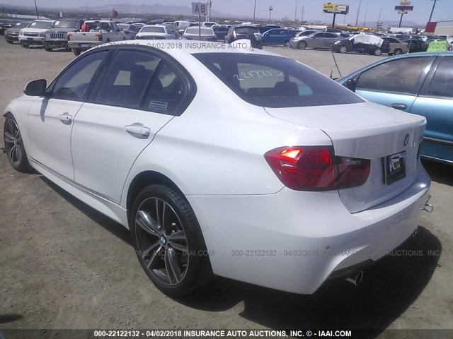 WBA3A9G55FNT09004 - 2015 BMW 335 I WHITE photo 3