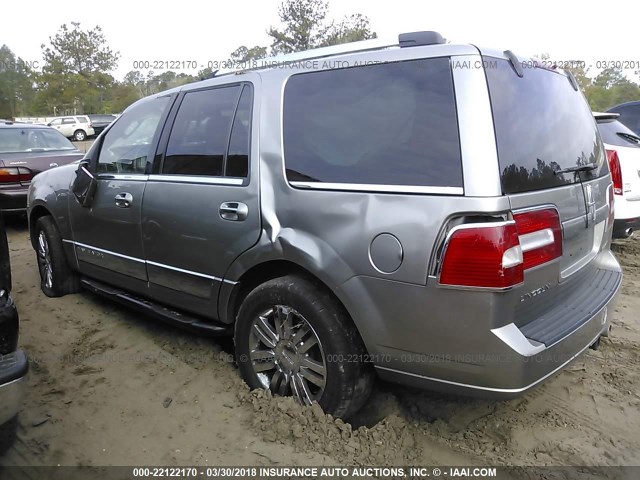 5LMFU28578LJ11660 - 2008 LINCOLN NAVIGATOR GRAY photo 3
