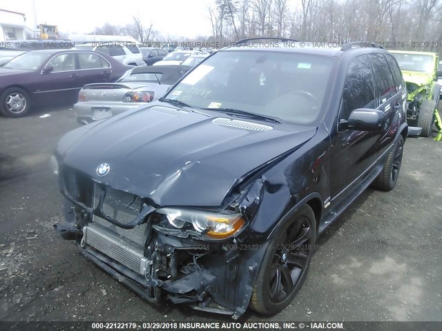 5UXFA935X6LE84075 - 2006 BMW X5 4.8IS BLACK photo 2
