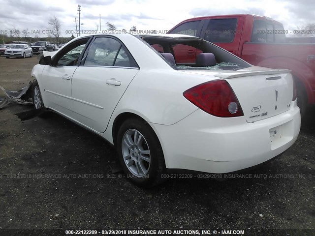 1G2ZG558764226816 - 2006 PONTIAC G6 SE1 WHITE photo 3