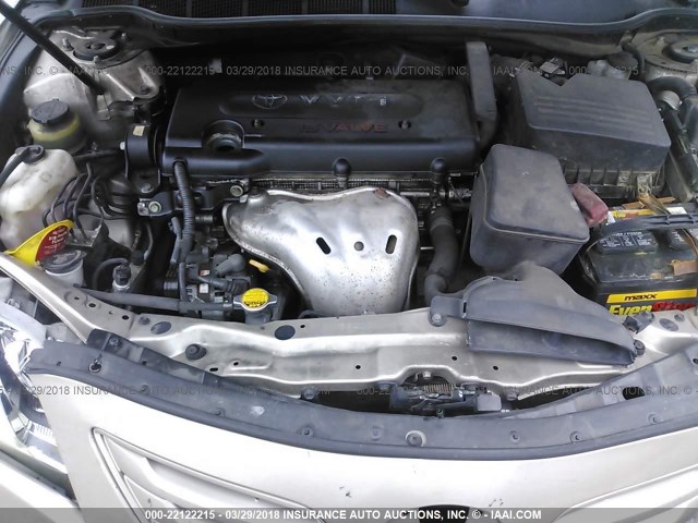 4T1BE46KX8U231790 - 2008 TOYOTA CAMRY CE/LE/XLE/SE Champagne photo 10