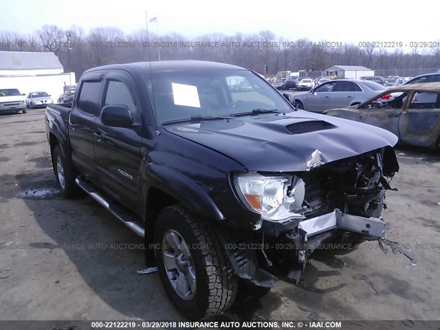 5TELU42NX8Z515150 - 2008 TOYOTA TACOMA DOUBLE CAB შავი ფოტო 1