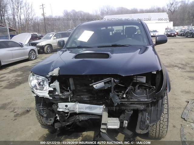 5TELU42NX8Z515150 - 2008 TOYOTA TACOMA DOUBLE CAB შავი ფოტო 6