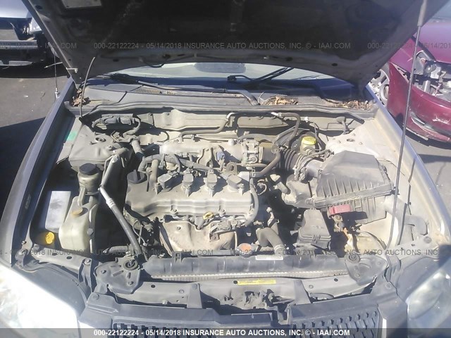 3N1CB51D24L481712 - 2004 NISSAN SENTRA 1.8/1.8S TAN photo 10