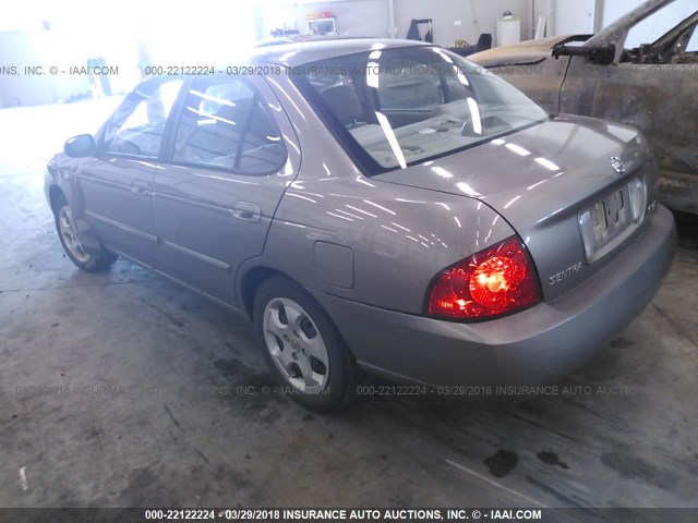 3N1CB51D24L481712 - 2004 NISSAN SENTRA 1.8/1.8S TAN photo 3