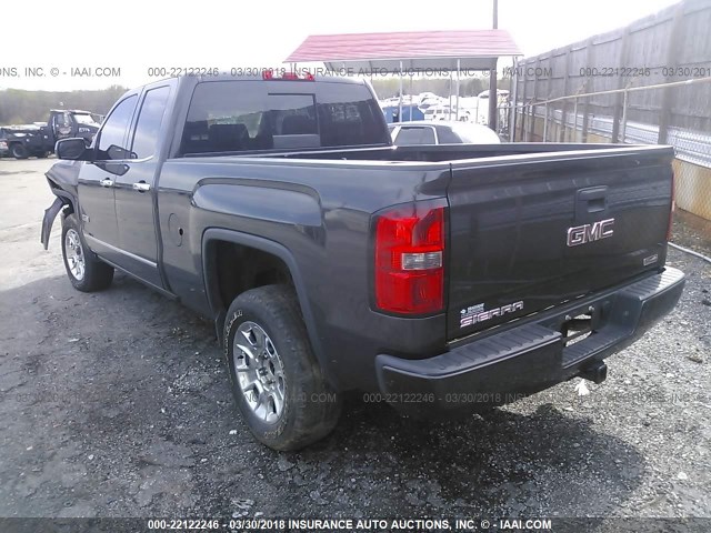 1GTV2UEC2EZ137132 - 2014 GMC SIERRA K1500 SLE BLACK photo 3