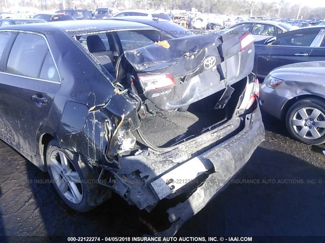 4T1BF1FK0DU299862 - 2013 TOYOTA CAMRY L/SE/LE/XLE 黑色 照片 6