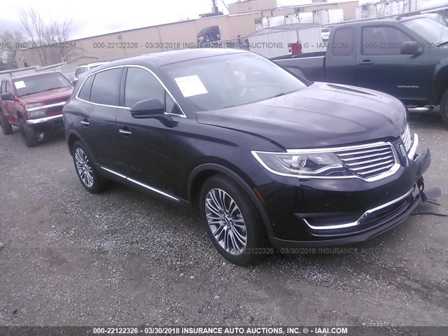 2LMTJ6LR4GBL57200 - 2016 LINCOLN MKX RESERVE BLACK photo 1