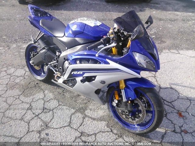 JYARJ16E8GA037388 - 2016 YAMAHA YZFR6 BLUE photo 1