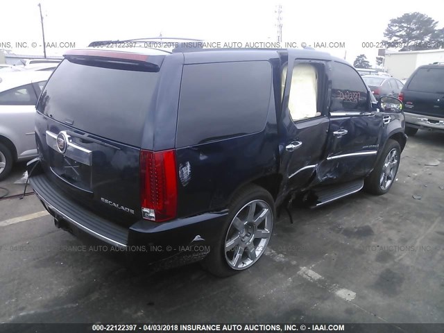 1GYFK63877R412585 - 2007 CADILLAC ESCALADE LUXURY 蓝色 照片 4