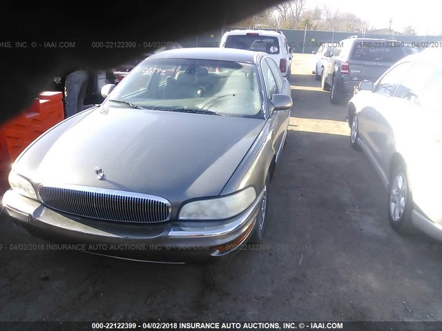 1G4CW54K814127315 - 2001 BUICK PARK AVENUE  TAN photo 2