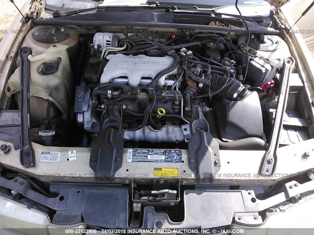1G3WH52M6SD314022 - 1995 OLDSMOBILE CUTLASS SUPREME SL 金色 照片 10