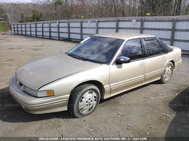 1G3WH52M6SD314022 - 1995 OLDSMOBILE CUTLASS SUPREME SL 金色 照片 2