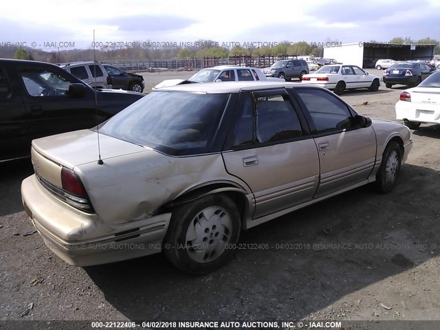 1G3WH52M6SD314022 - 1995 OLDSMOBILE CUTLASS SUPREME SL 金色 照片 4