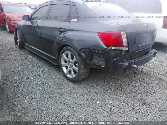 JF1GV8J61BL504372 - 2011 SUBARU IMPREZA WRX STI GRAY photo 3