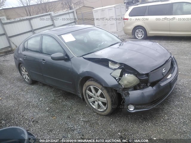 1N4BA41E36C823171 - 2006 NISSAN MAXIMA SE/SL GRAY photo 1