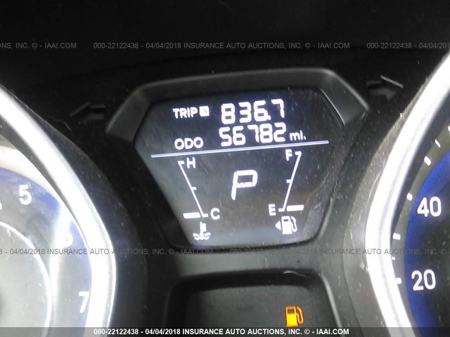 KMHDH4AEXDU868576 - 2013 HYUNDAI ELANTRA GLS/LIMITED 蓝色 照片 7