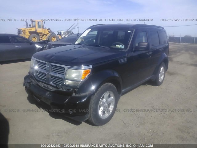 1D8GT28K68W241028 - 2008 DODGE NITRO SXT BLACK photo 2