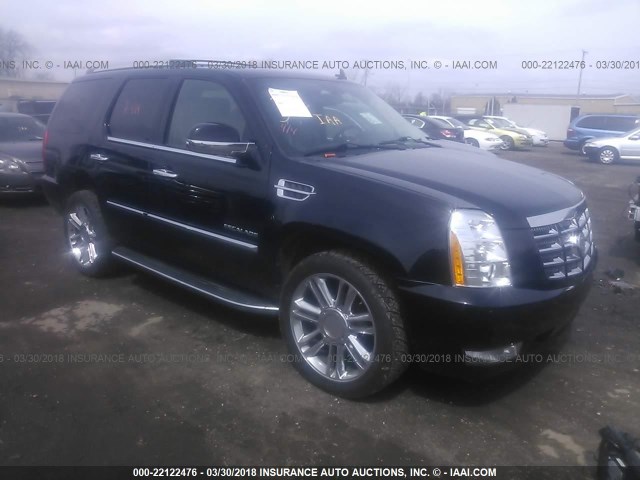 1GYS4BEFXCR112322 - 2012 CADILLAC ESCALADE LUXURY BLACK photo 1