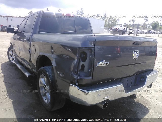 1C6RR6LT7ES456490 - 2014 RAM 1500 SLT GRAY photo 3